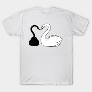 hook swan T-Shirt